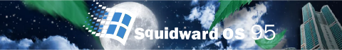 Squidward OS 95 Logo
