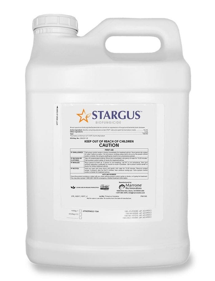 Marrone Bio - Stargus 2.5 gal Garden Pest Control