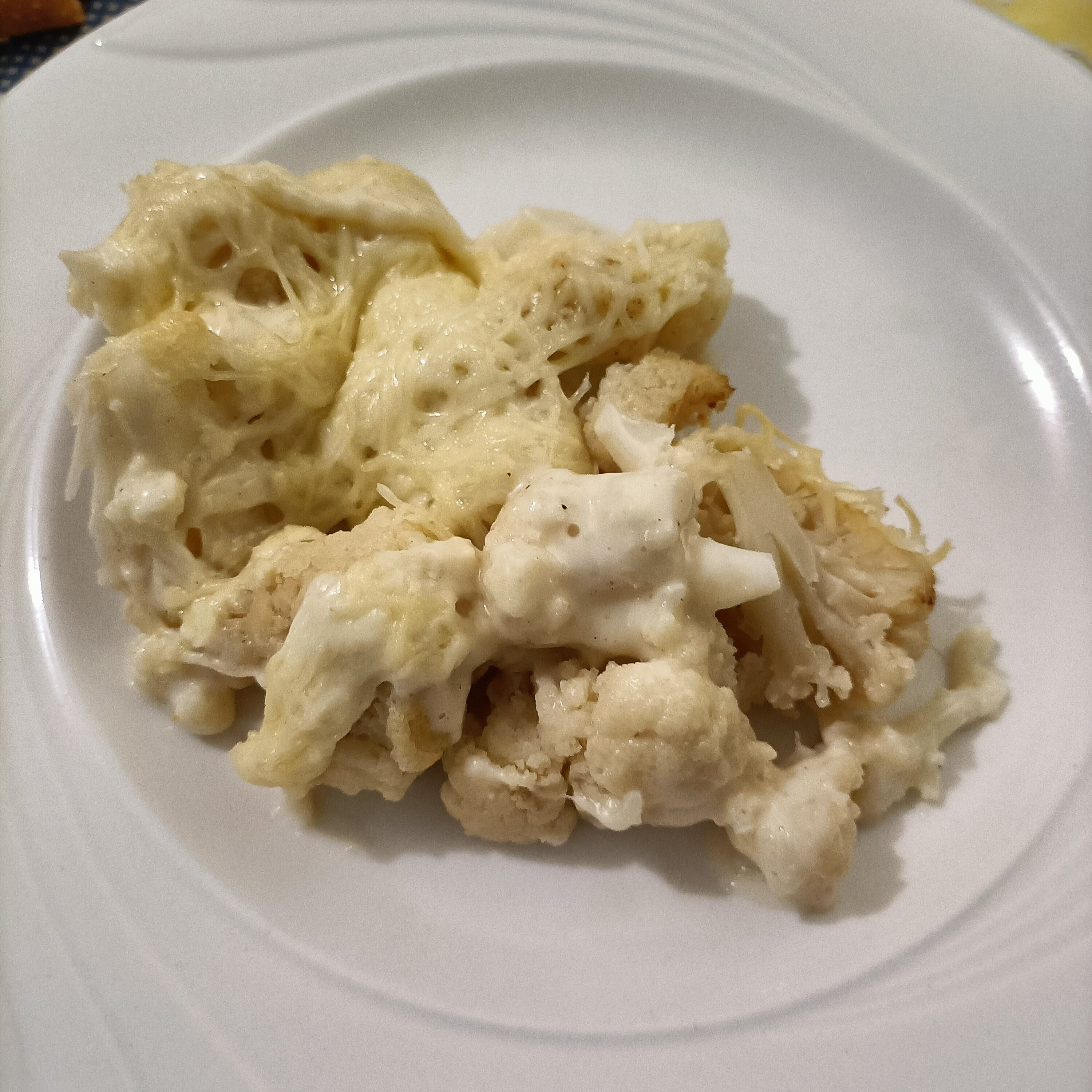 Gratin cauliflower