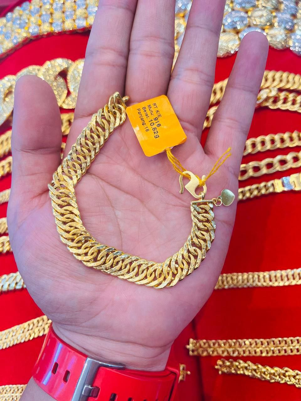 Rantai Pinggang Emas