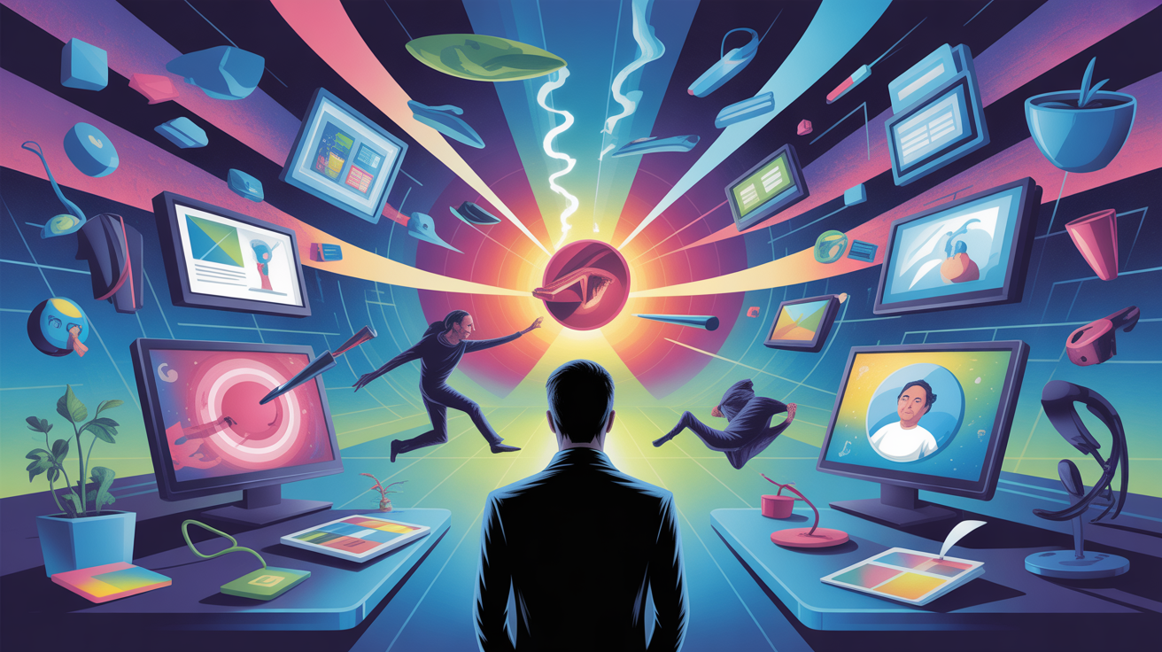 Perang Senyap Melawan Fokus: Mengapa Ekonomi Perhatian Mengancam Kemanusiaan Kita yang Paling Fundamental