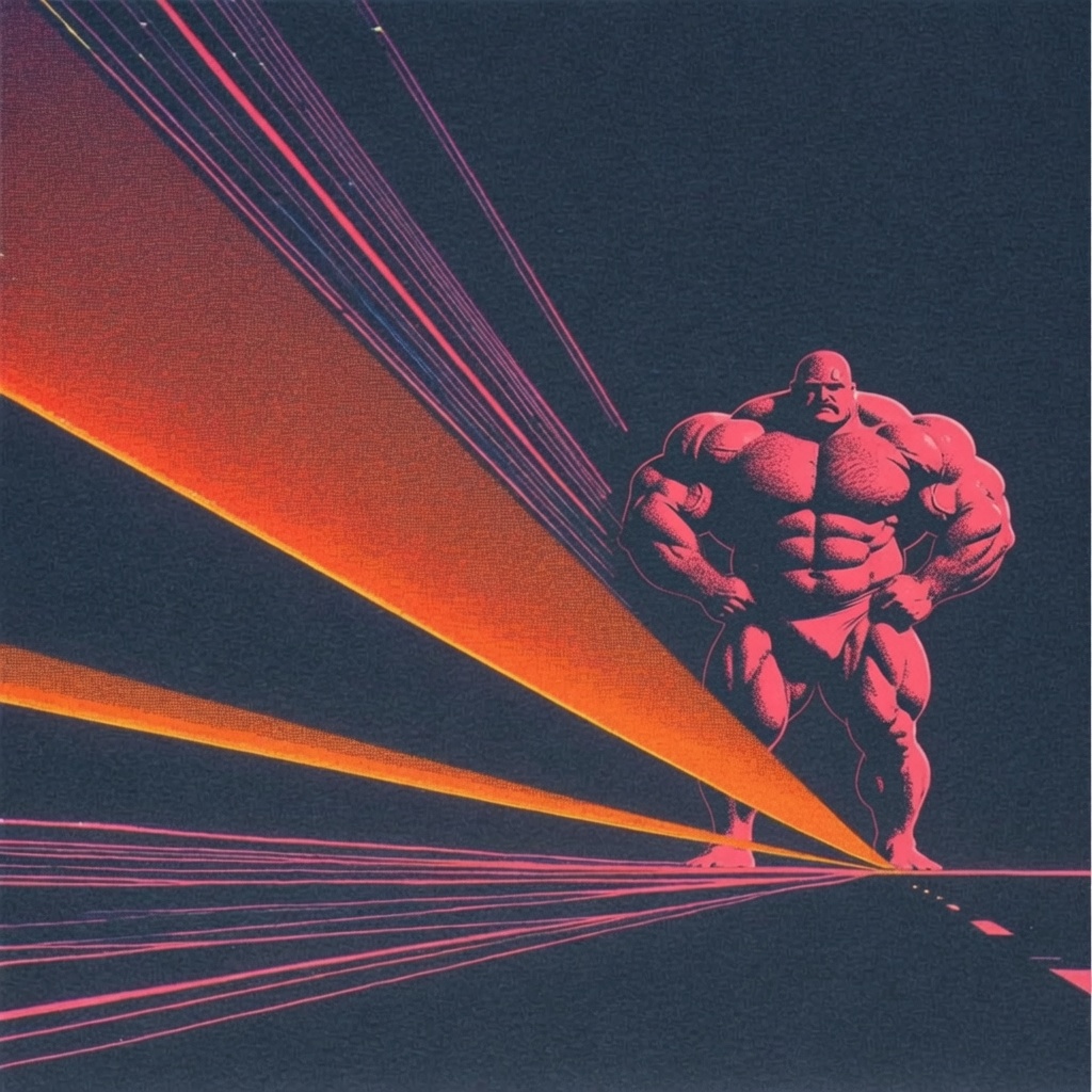 risograph laser road colossus