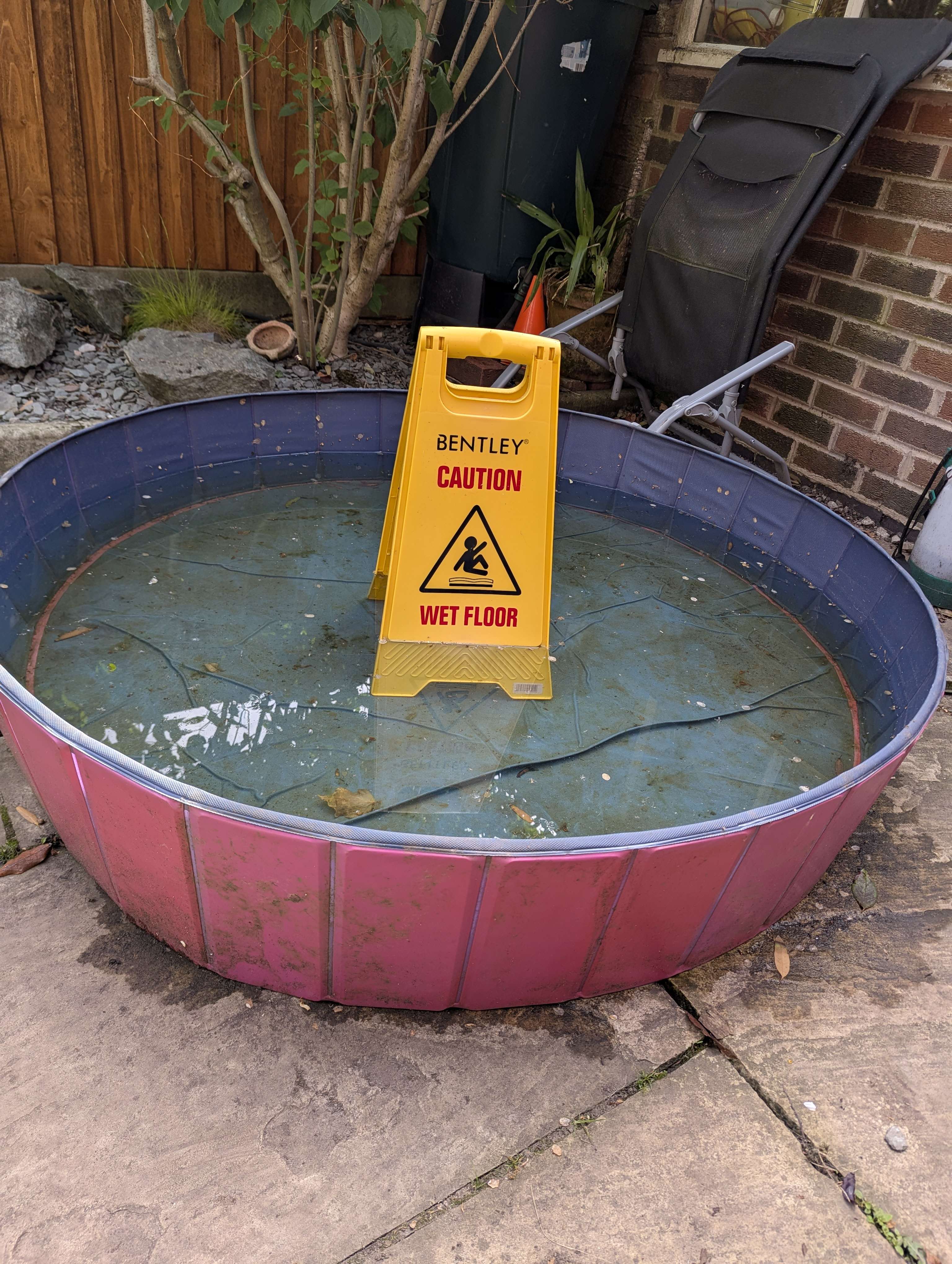 wet floor