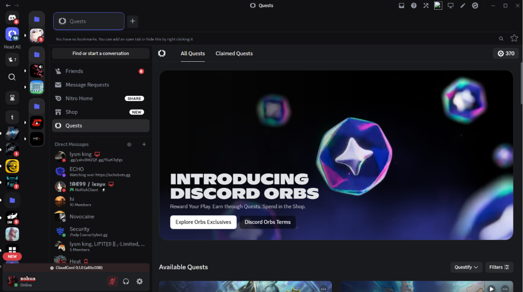 CloudCord Preview