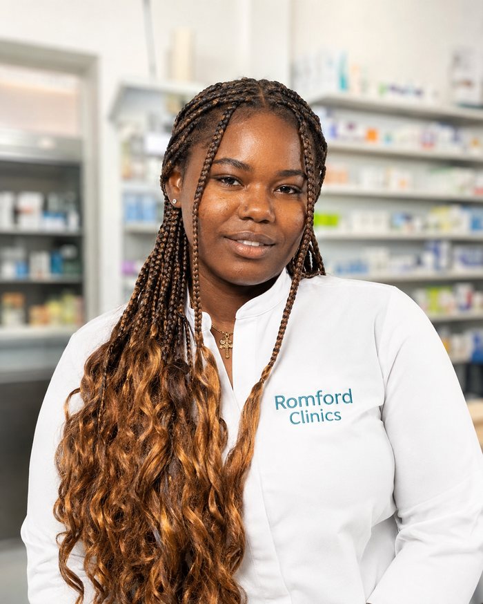 Josephina Akuoko, private clinician at Romford Clinics Dagenham travel, weight loss and ear wax clinic