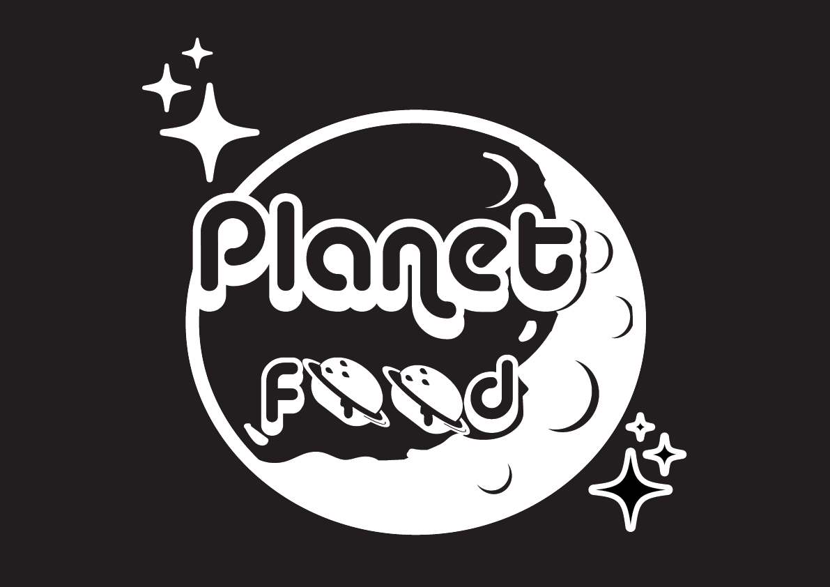 Planet Food branding by SLM Atelier