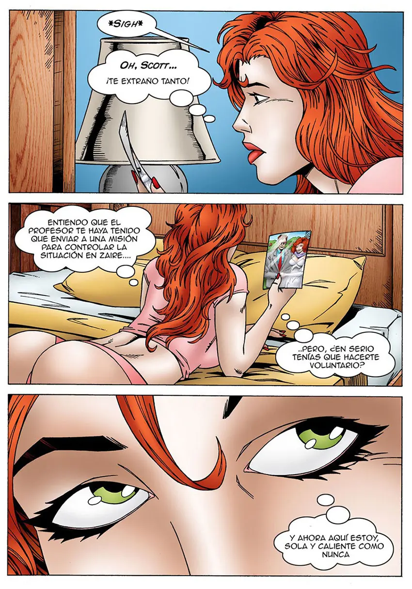 Jean Grey Engaña A Scott Summers Con Logan (Marvel) 2
