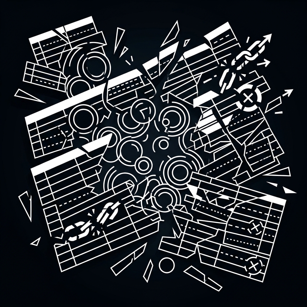 Flat Spreadsheet Chaos