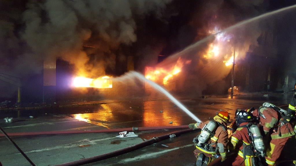 La Temperatura de un Incendio