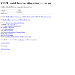 YTAPI Site