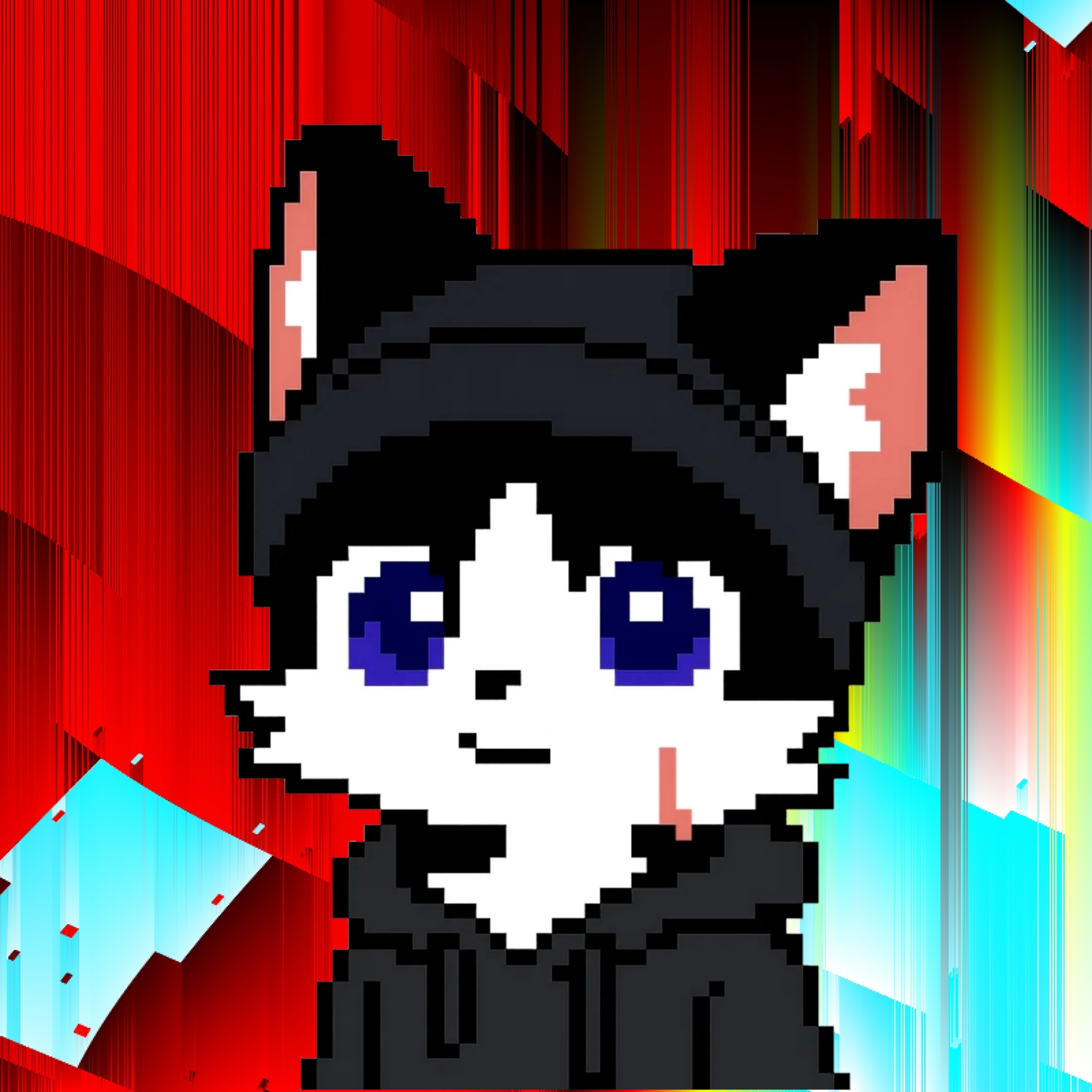 Pixelated blood