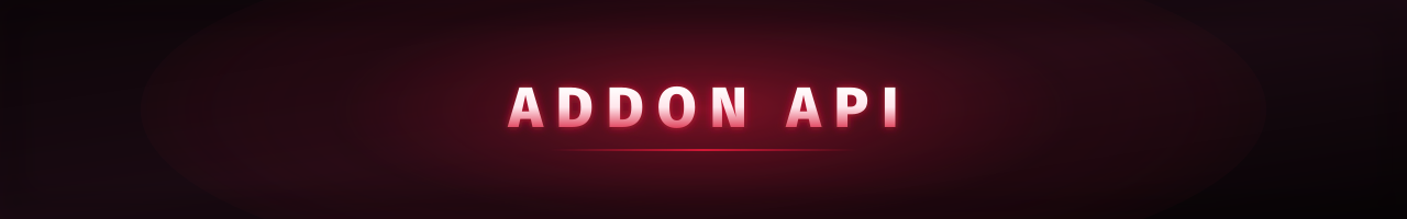 Addon API
