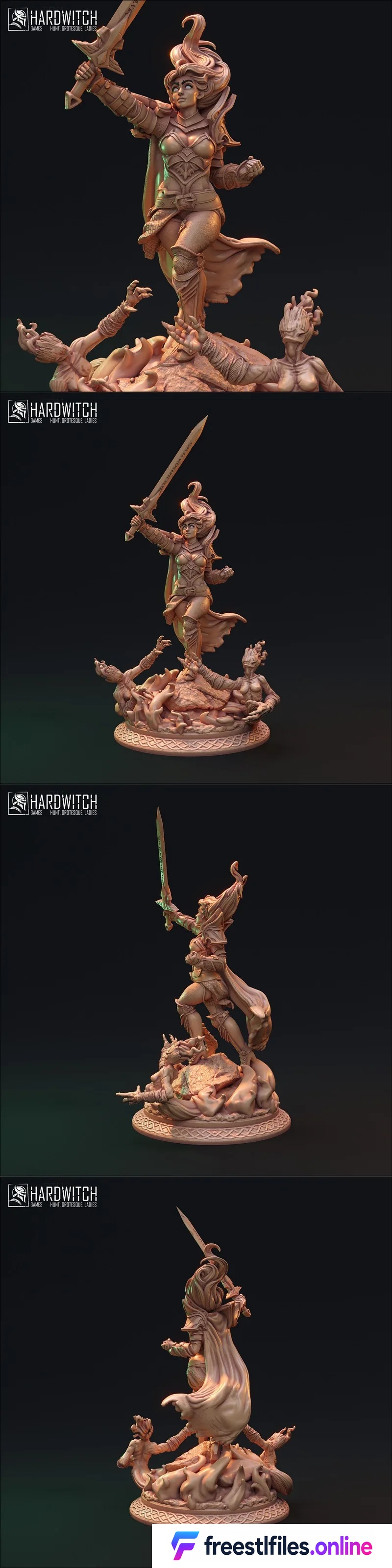 HardWitch Games - Vekhir Dettar STL Render