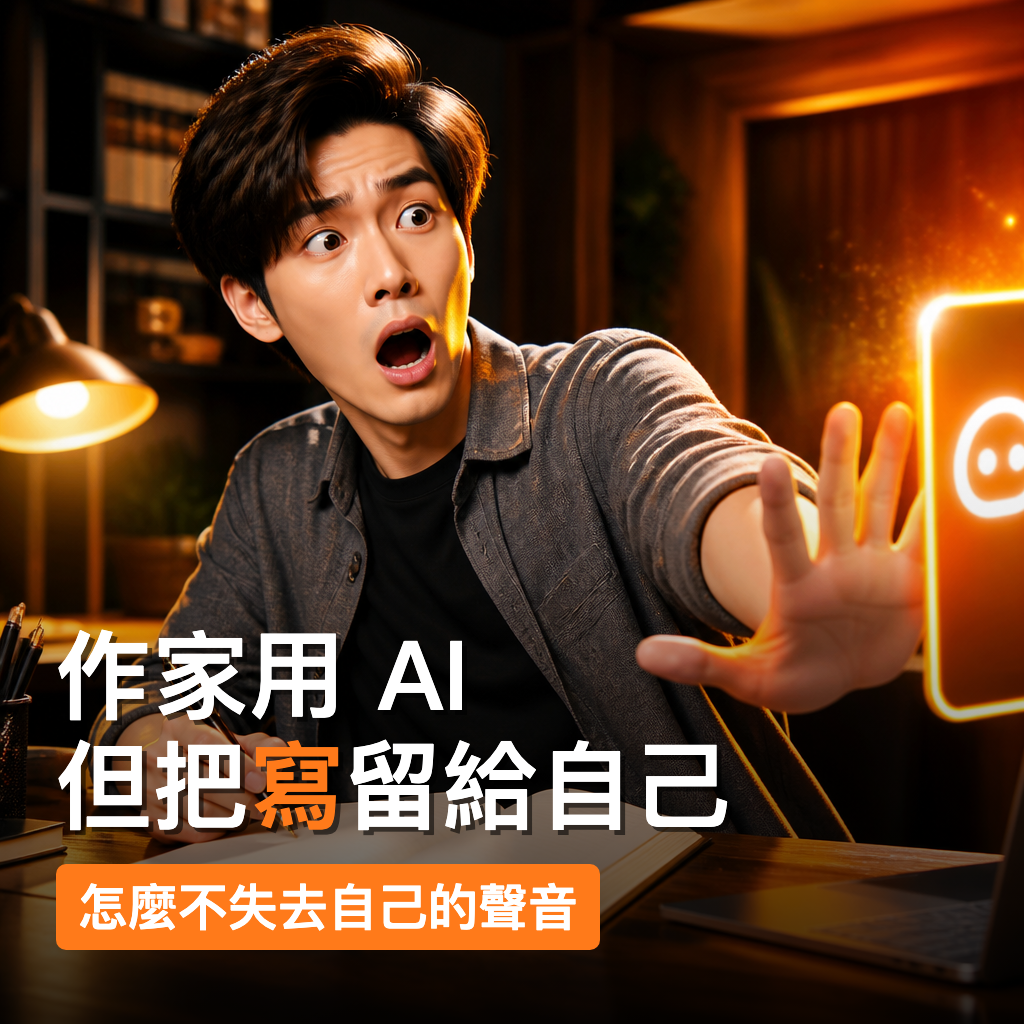 作家怎麼用 AI 又不失去自己的聲音