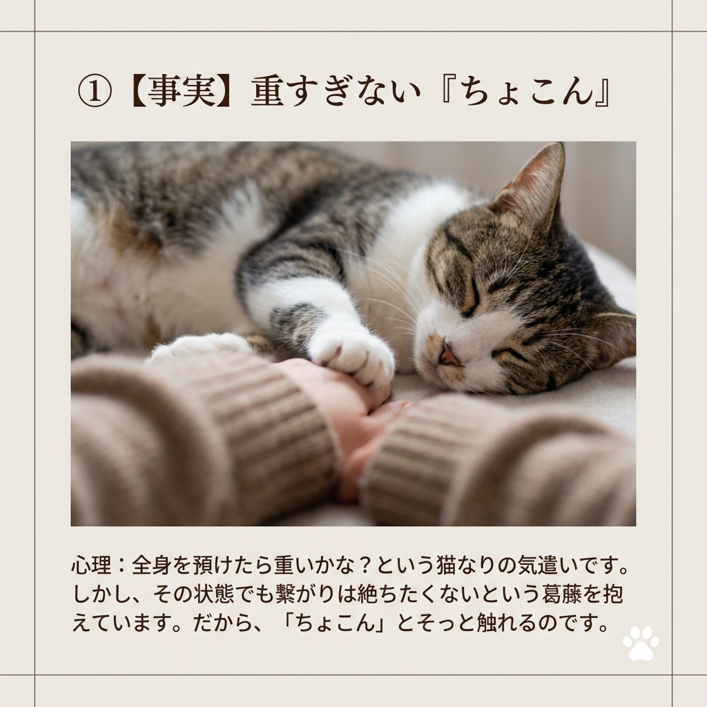 猫が寝ている時に手を乗せる理由を知っていますか？ - Image 3