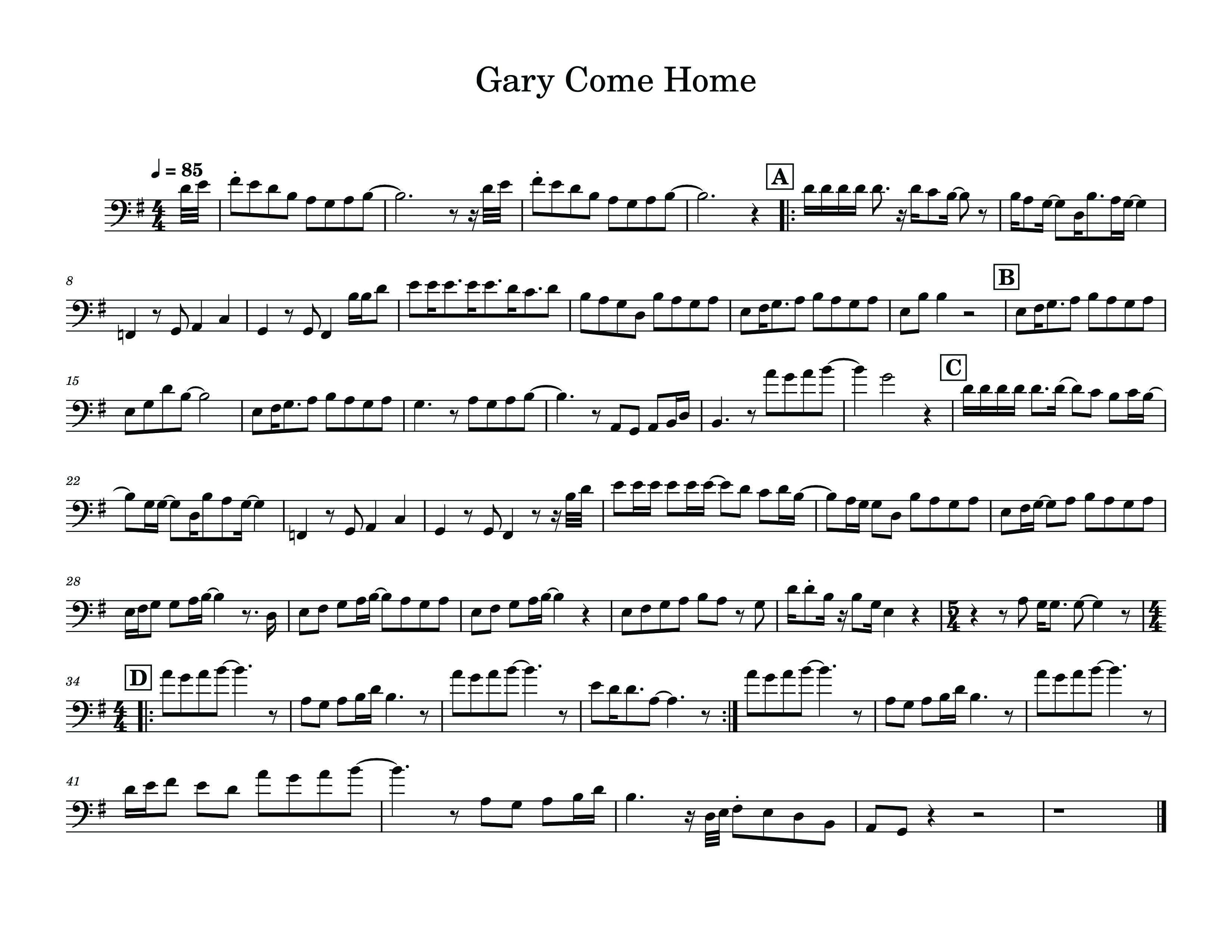 Gary Come Home