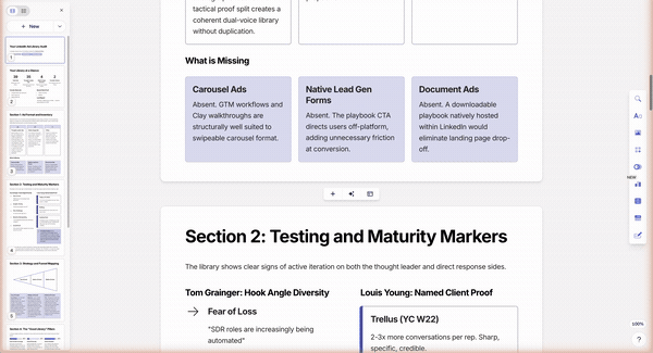 LinkedIn Ads Library audit walkthrough