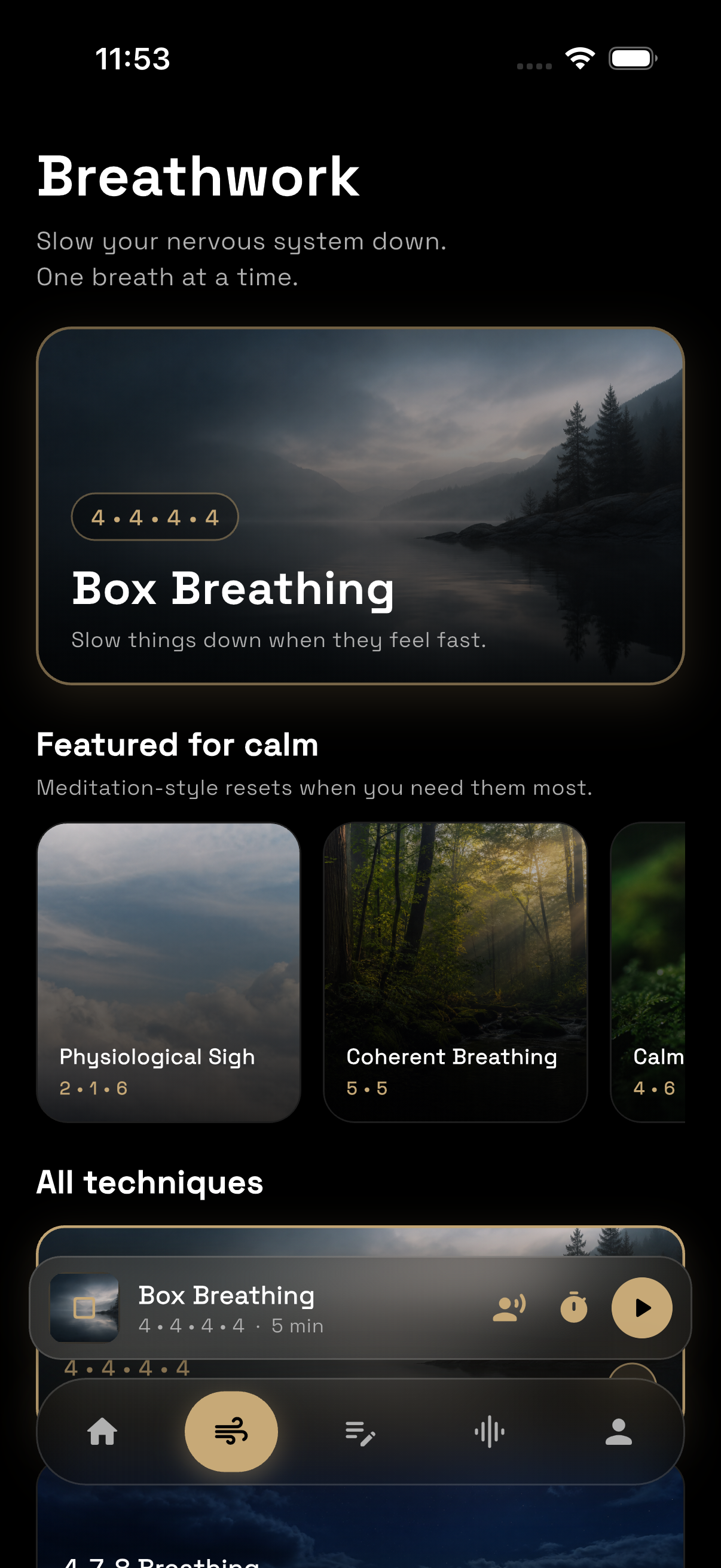 Notwell breathwork library