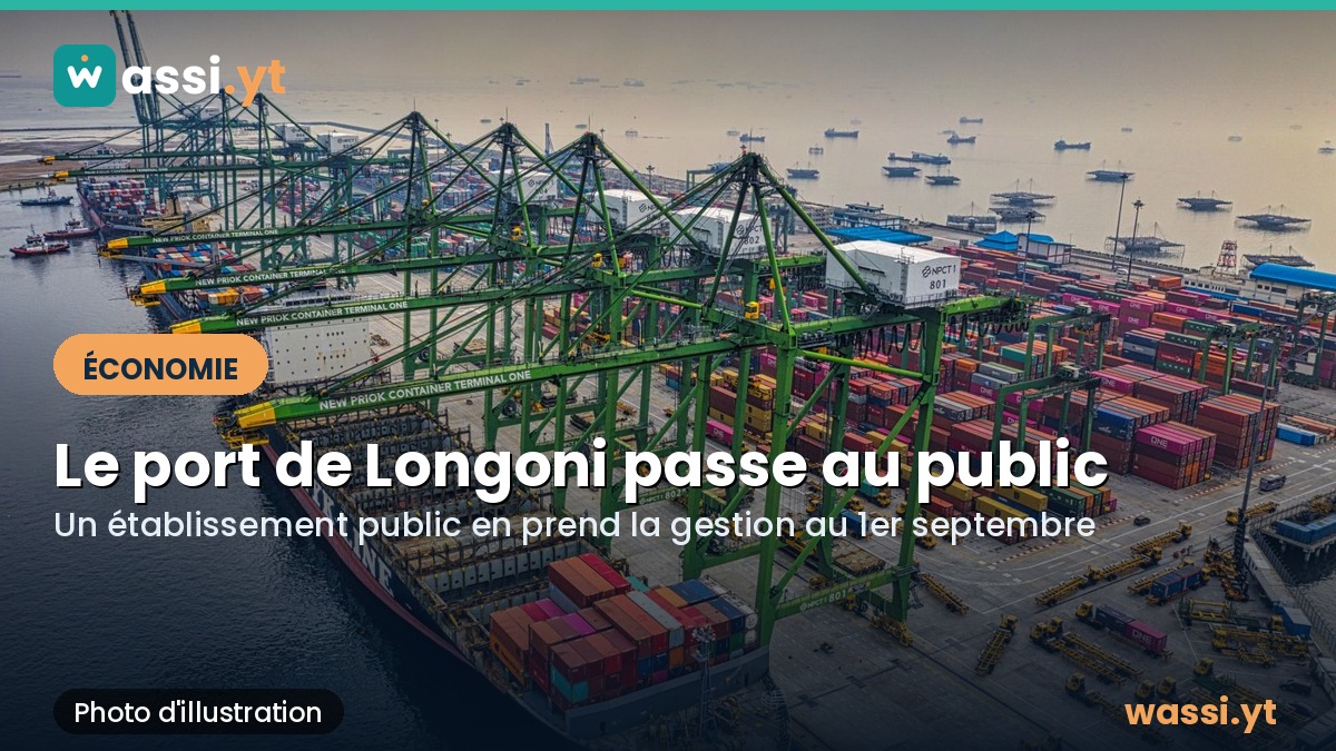 Port de Longoni : la gestion passe au public, le nouvel établissement installé