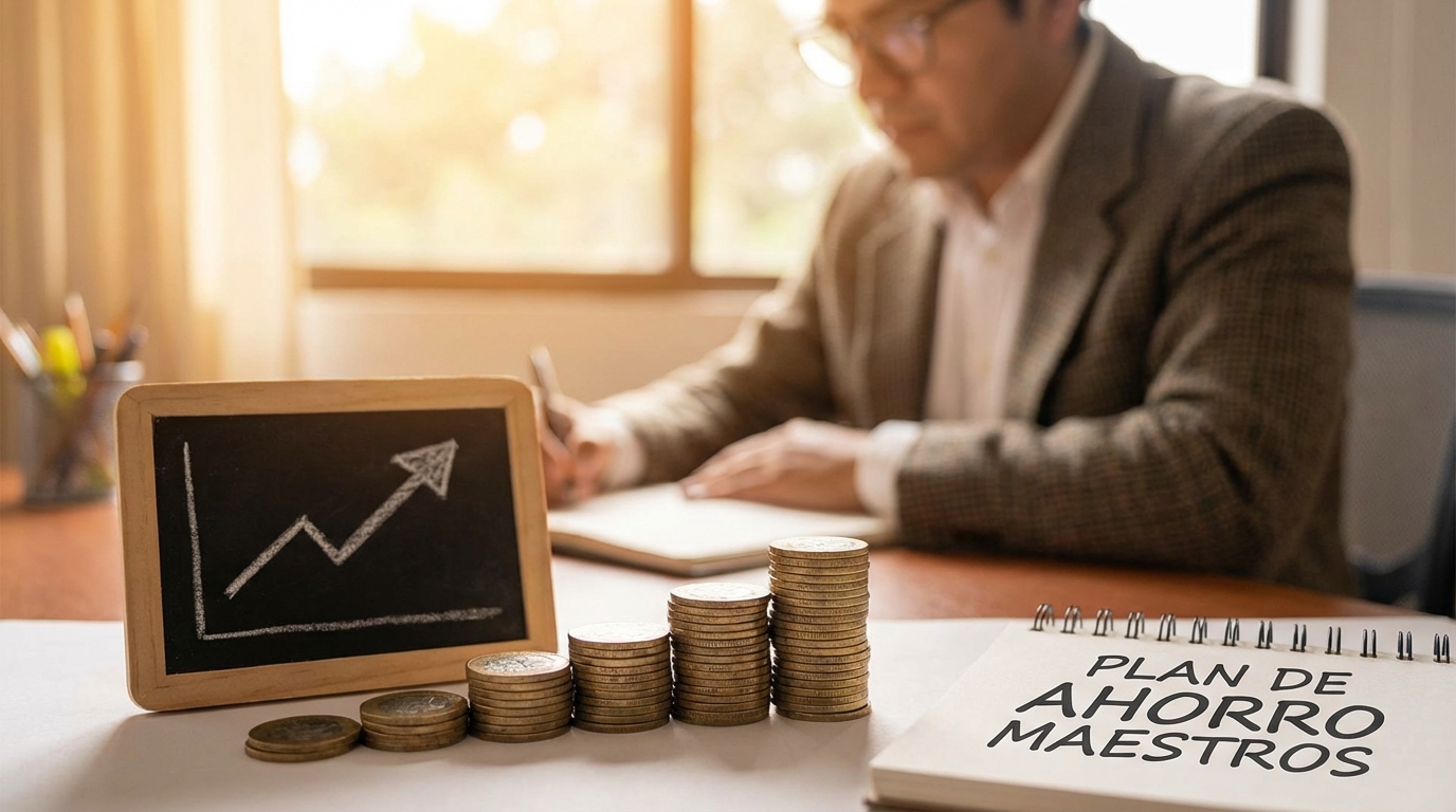 Maestros, la economía 2026 es su clase más importante: Cómo blindar su jubilación ante la desaceleración