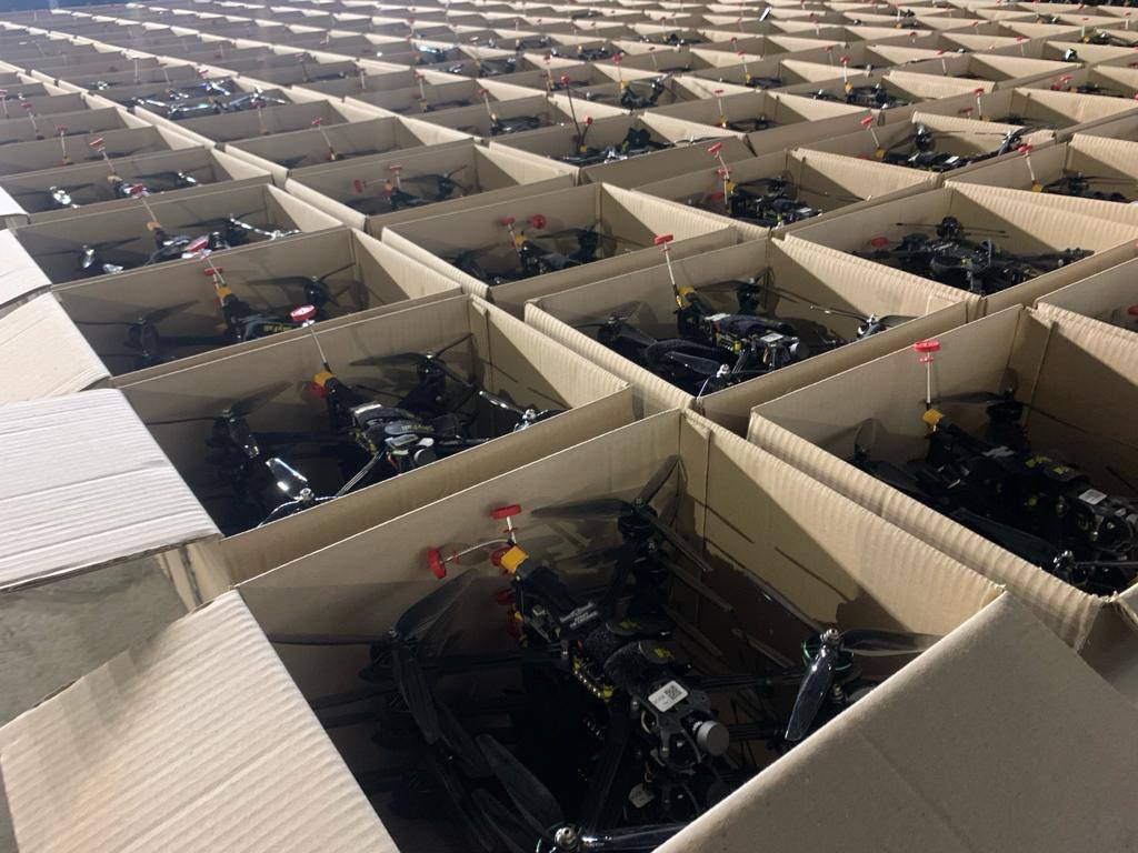 1,500+ Ukrainian FPV drones were delivered to Donetsk from the "Army of Drones"