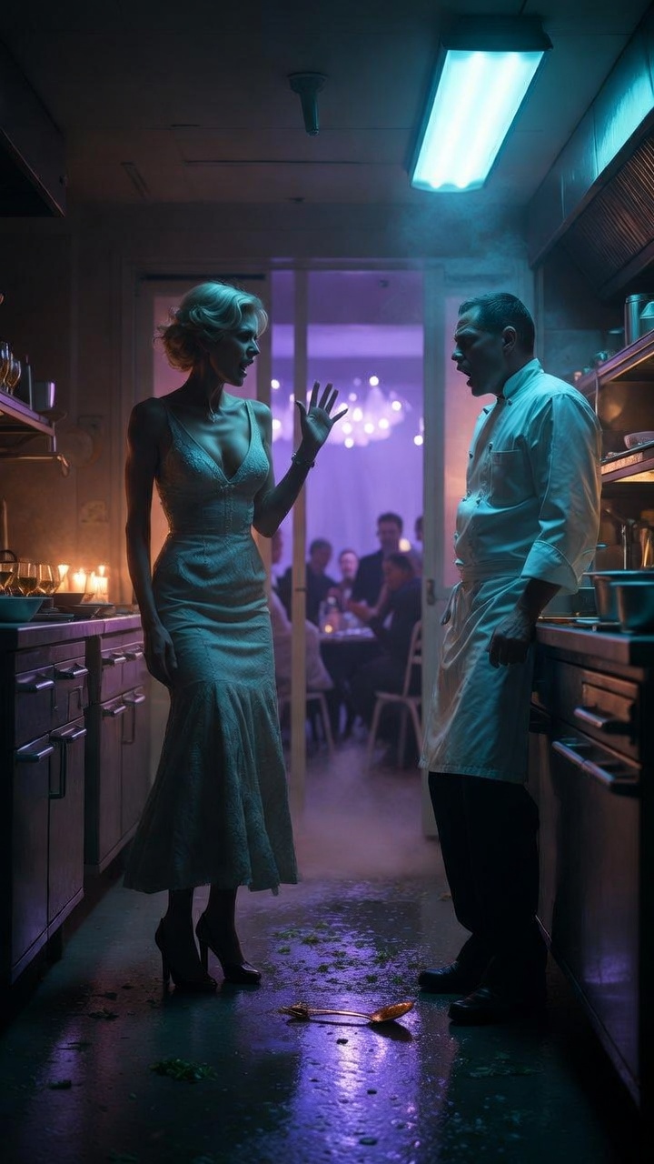 SHE SLAPPED A CHEF IN THE KITCHEN… THEN ONE SENTENCE DESTROYED THE CEO’S ENTIRE WORLD