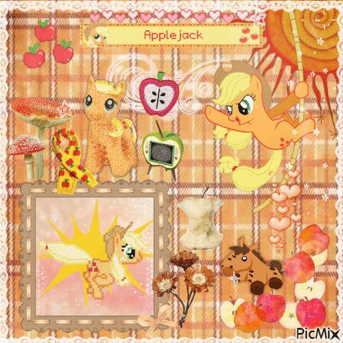 A Picmix gif of Applejack from My Little Pony: Friendship Is Magic by user reviilutionarie on Picmix.