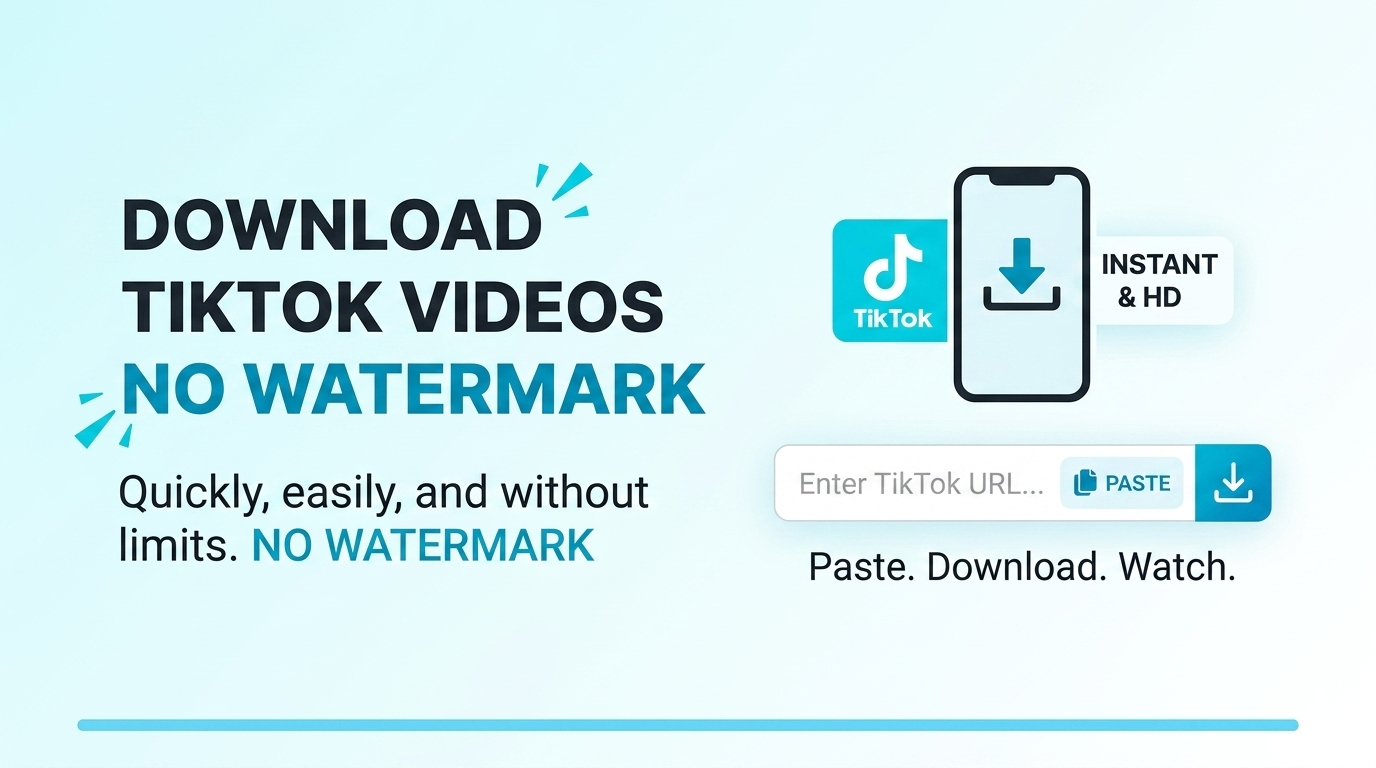 TikTok Downloader Banner
