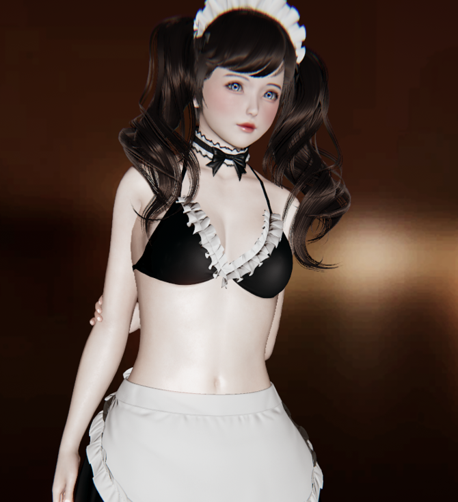 纯欲风萝莉女仆酱——Athena