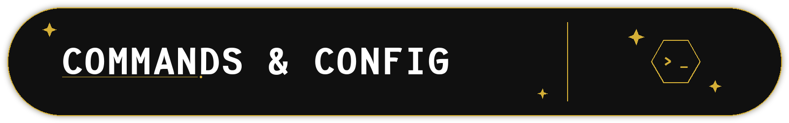 Commands & Config