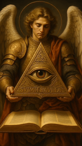 Masonic Guardian Angel hidden warning animation