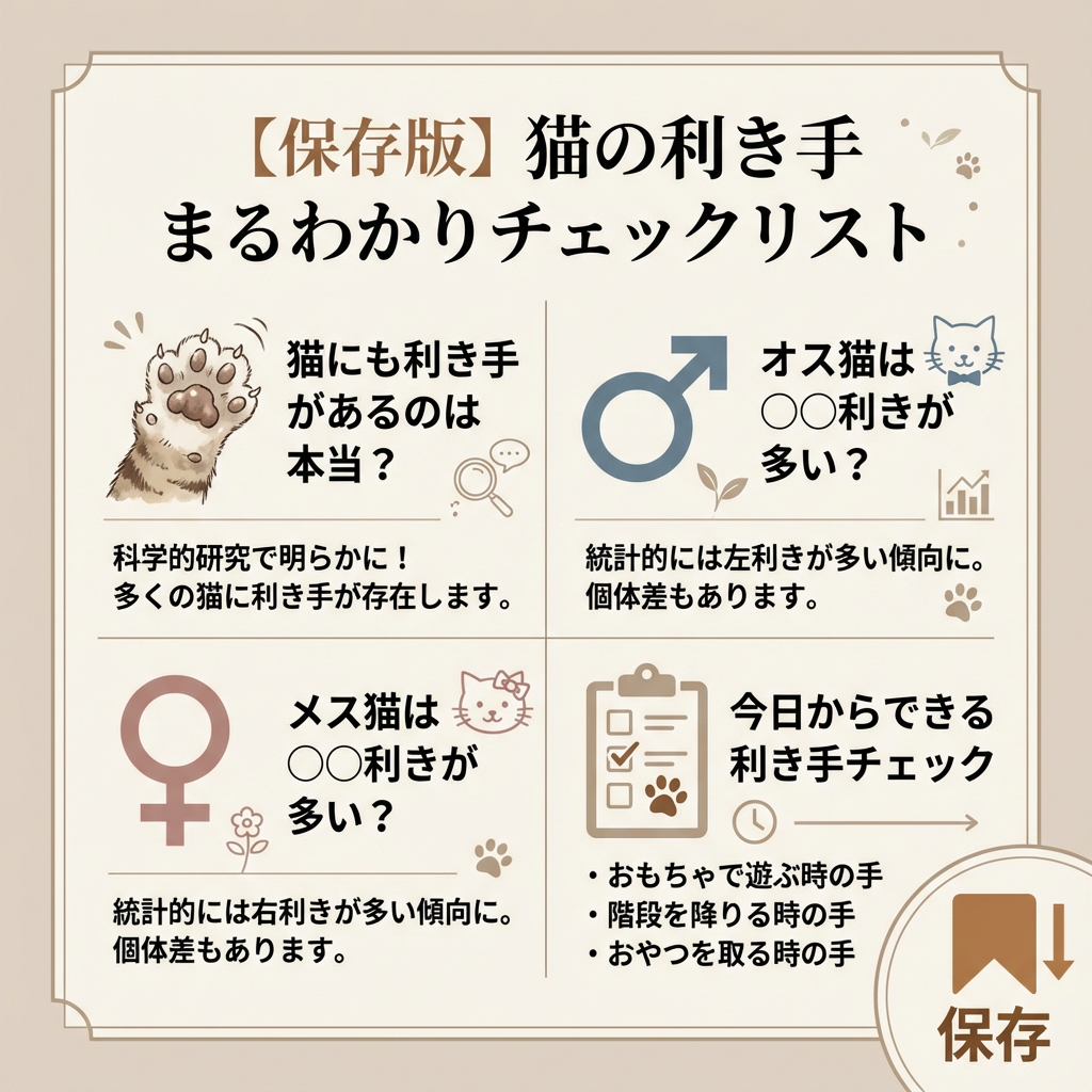 猫にも利き手がある?性別で異なる傾向を解説 - Image 2