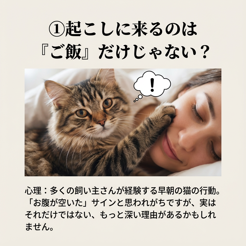 猫の早朝「起こして攻撃」は愛情の証?その理由を探る - Image 3