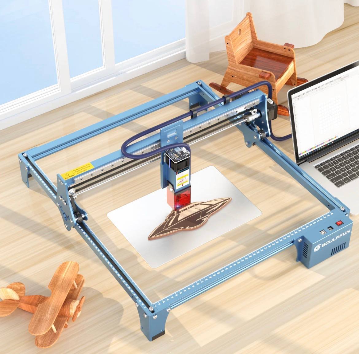 Лазерный гравер SCULPFUN S10 10W