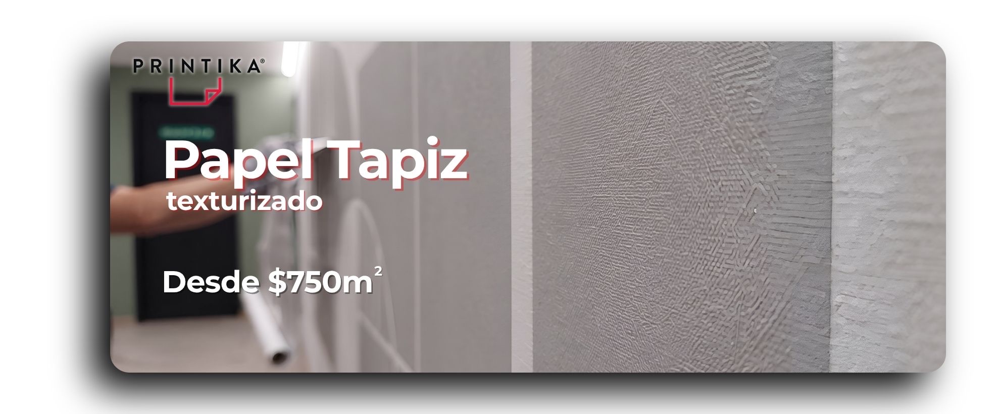 Papel tapiz texturizado