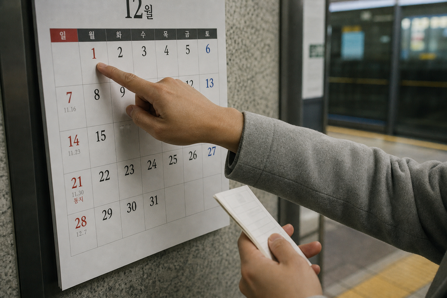 2025년 귀속 근로장려금 기한후신청 마감일인 2026년 12월 1일을 확인하는 장면