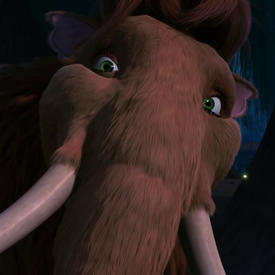 What a crazy day. This morning, I woke up a possum and now… I'm a mammoth.