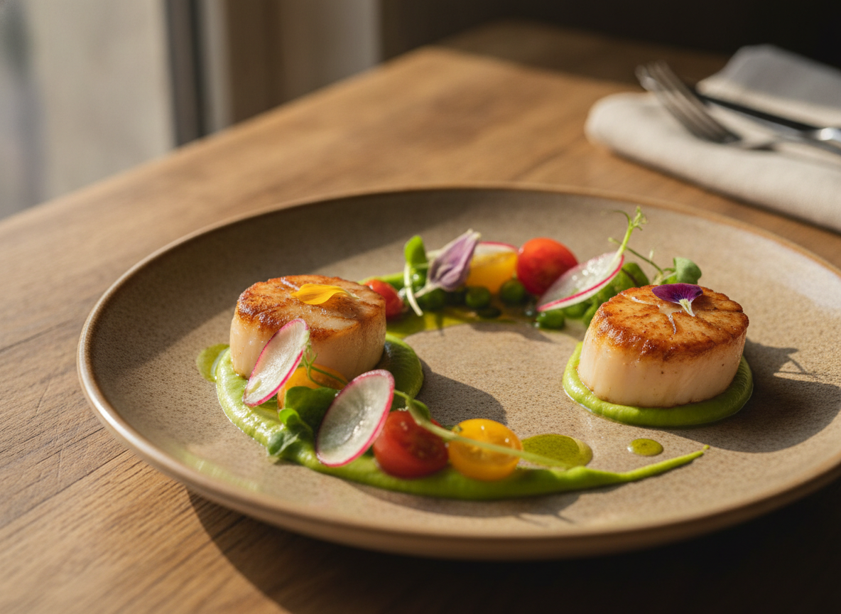 Plated dish