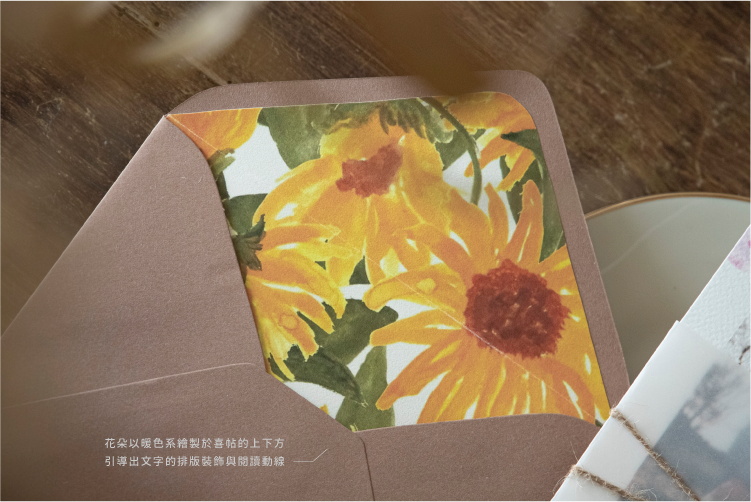 婚卡喜帖 - 鄉芬花園 商品圖6