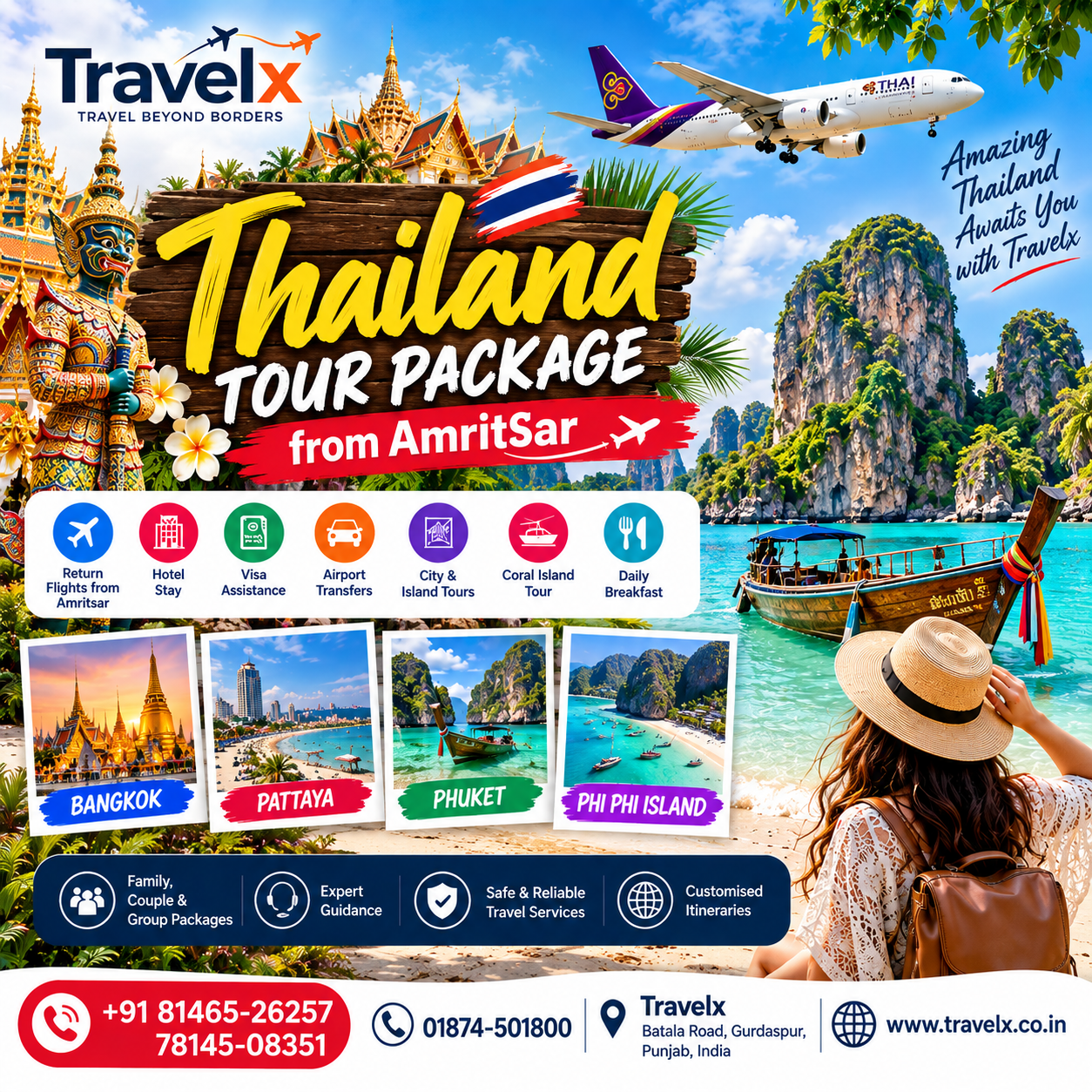 Thailand Tour Package from Amritsar: Your Ultimate Tropical Escape Guide