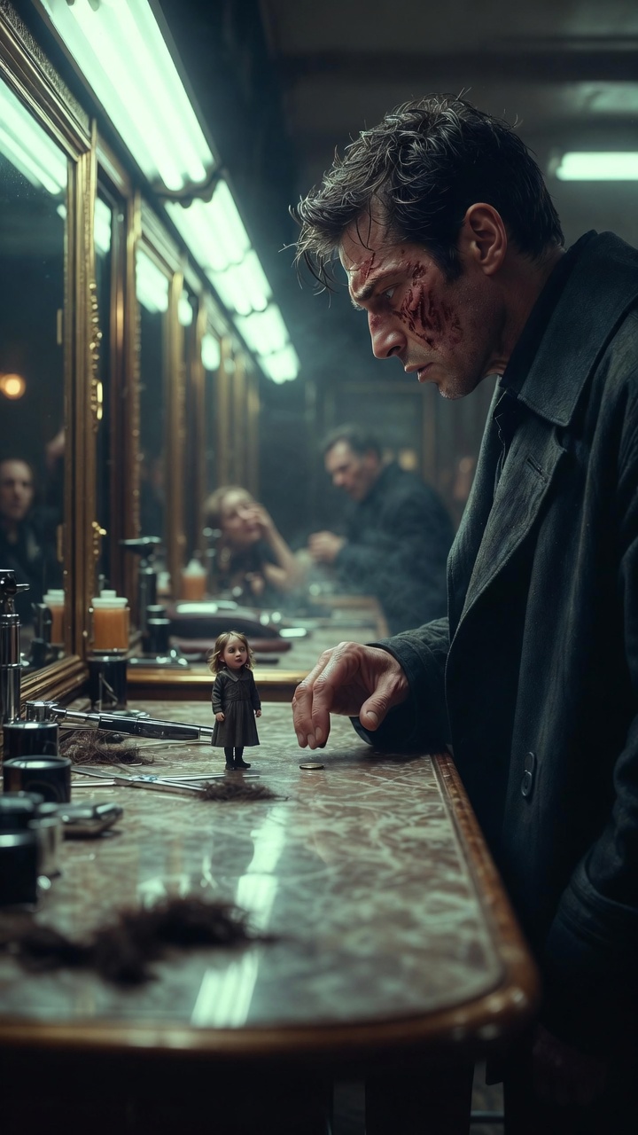 OLD... The Little Girl Whispered, And The Man Everyone Feared Went Completely Still