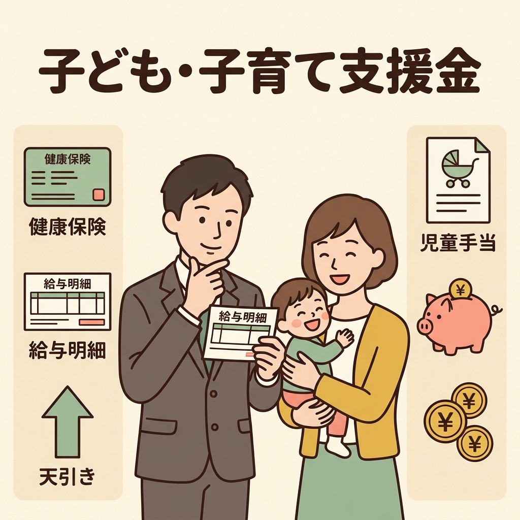 【2026年最新】給与天引きが始まった「子ども・子育て支援金」いくら引かれる？