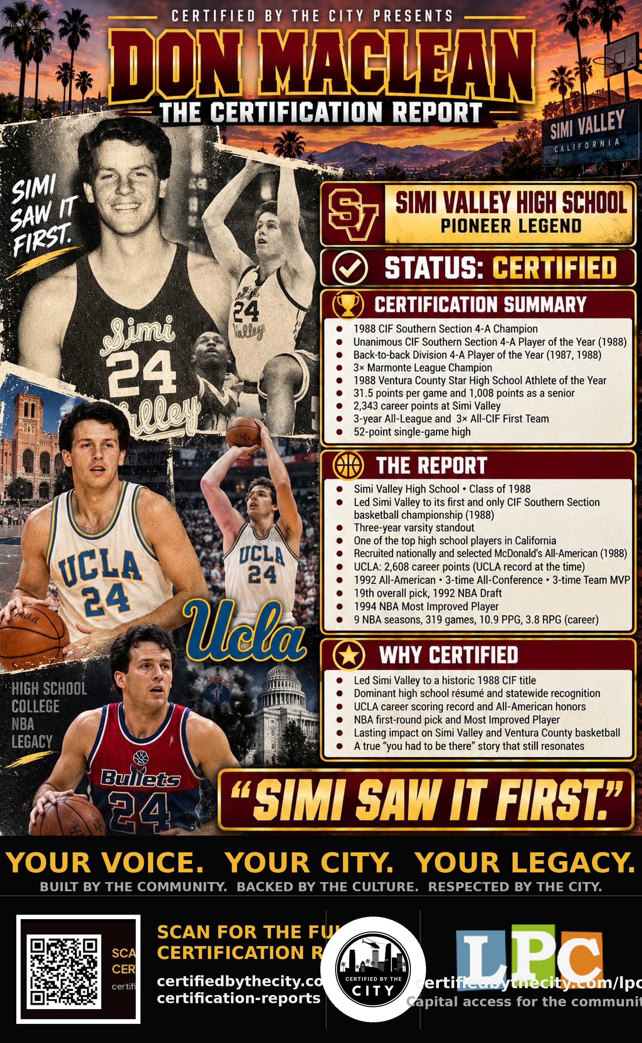Don MacLean certification report