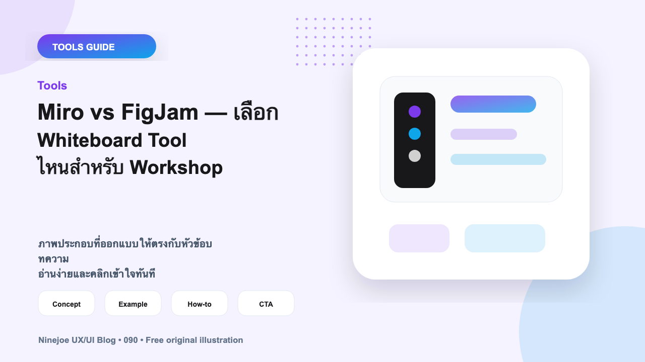 Miro vs FigJam — เลือก Whiteboard Tool ไหนสำหรับ Workshop