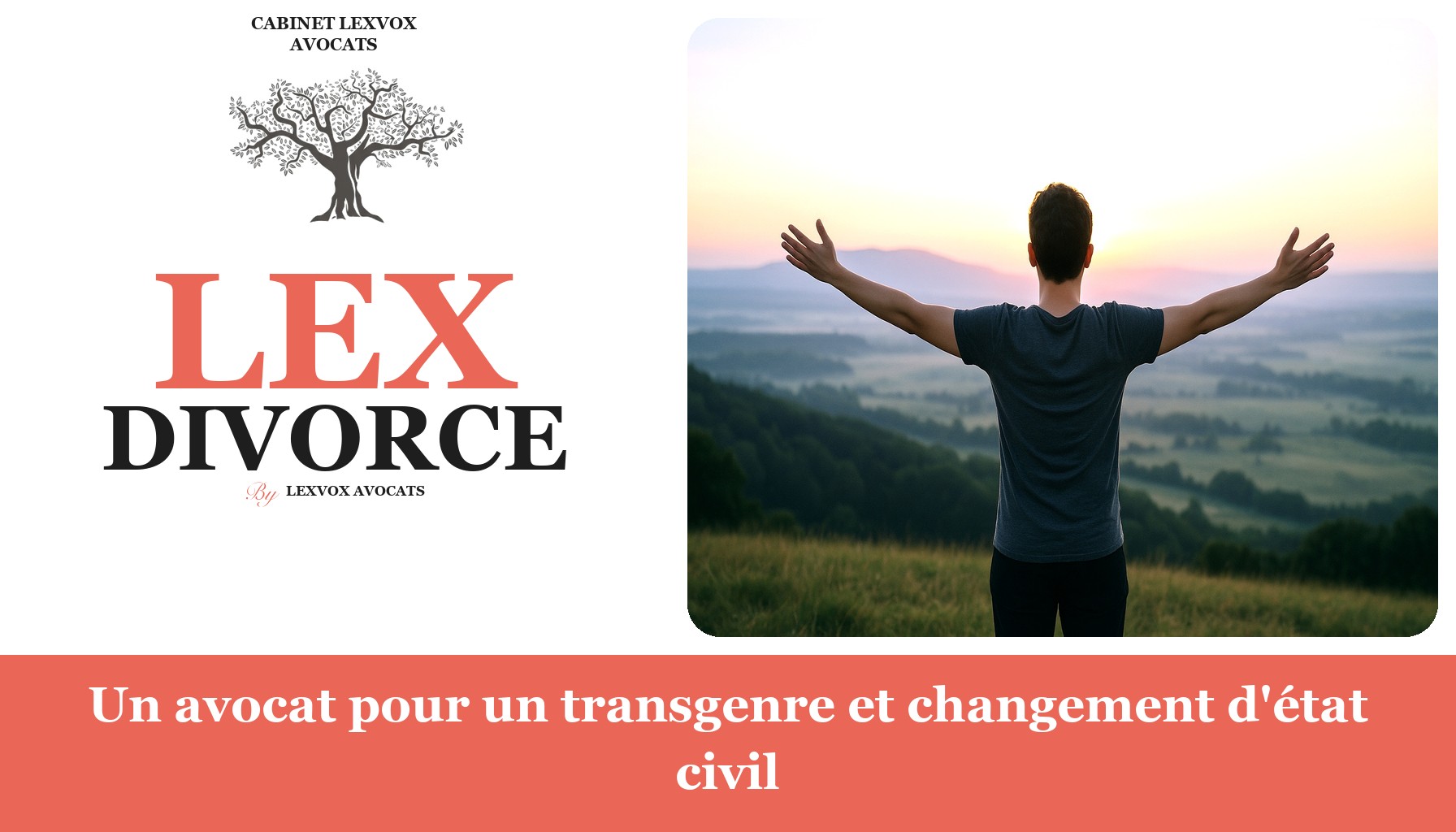 Un avocat pour un transgenre et changement d'état civil