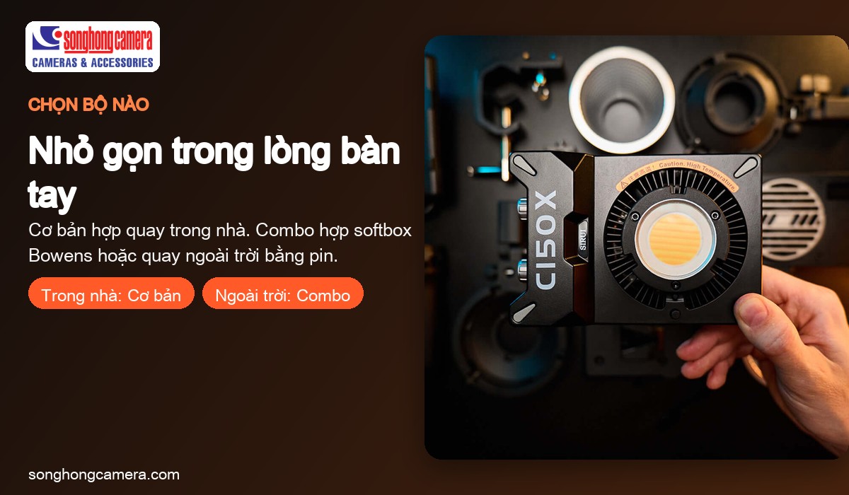Chọn bộ nào Sirui C150X