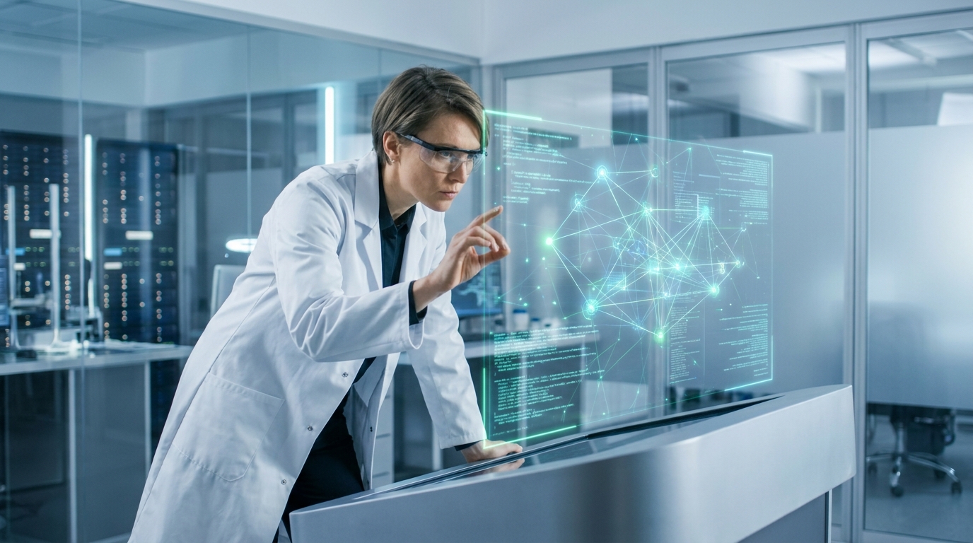 person testing agentic vulnerability tools in an AI security lab