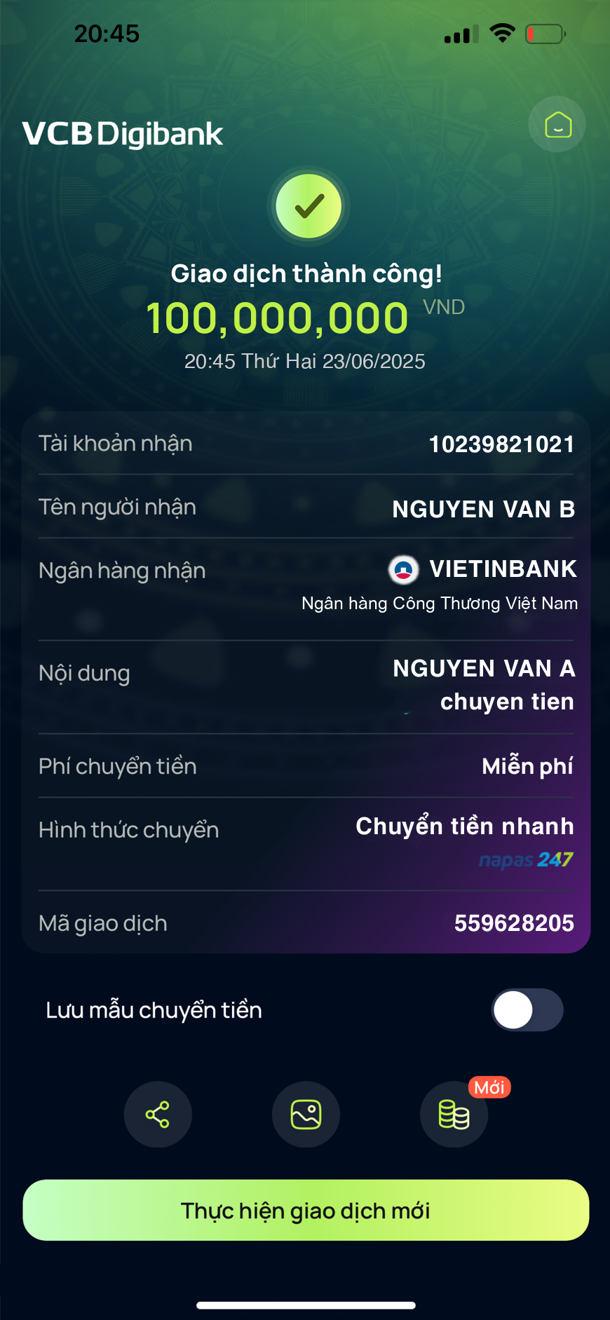 HD68.SITE Demo Bill