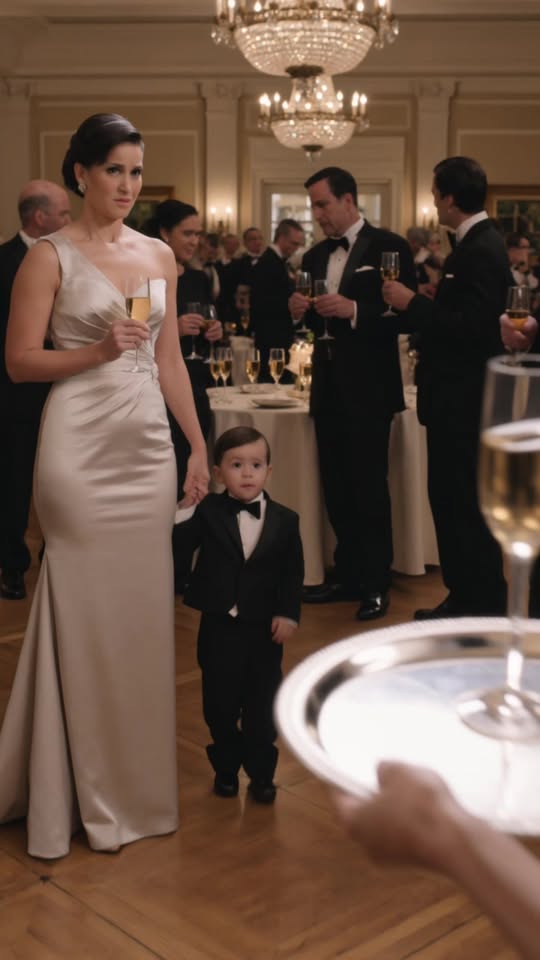 "She's Just a Waitress, Your Mother Is Dead," He Said at the Gala — Until His Little Boy Recognized Me and the Surgeon Who Saved My Life Walked In