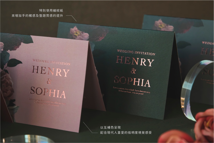 婚卡喜帖 - 英倫可可 商品圖5